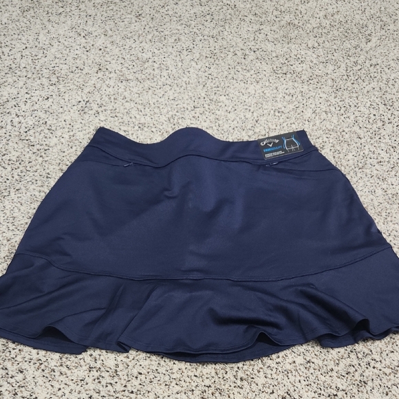 NWT Callaway Dark Blue Golf Skort
